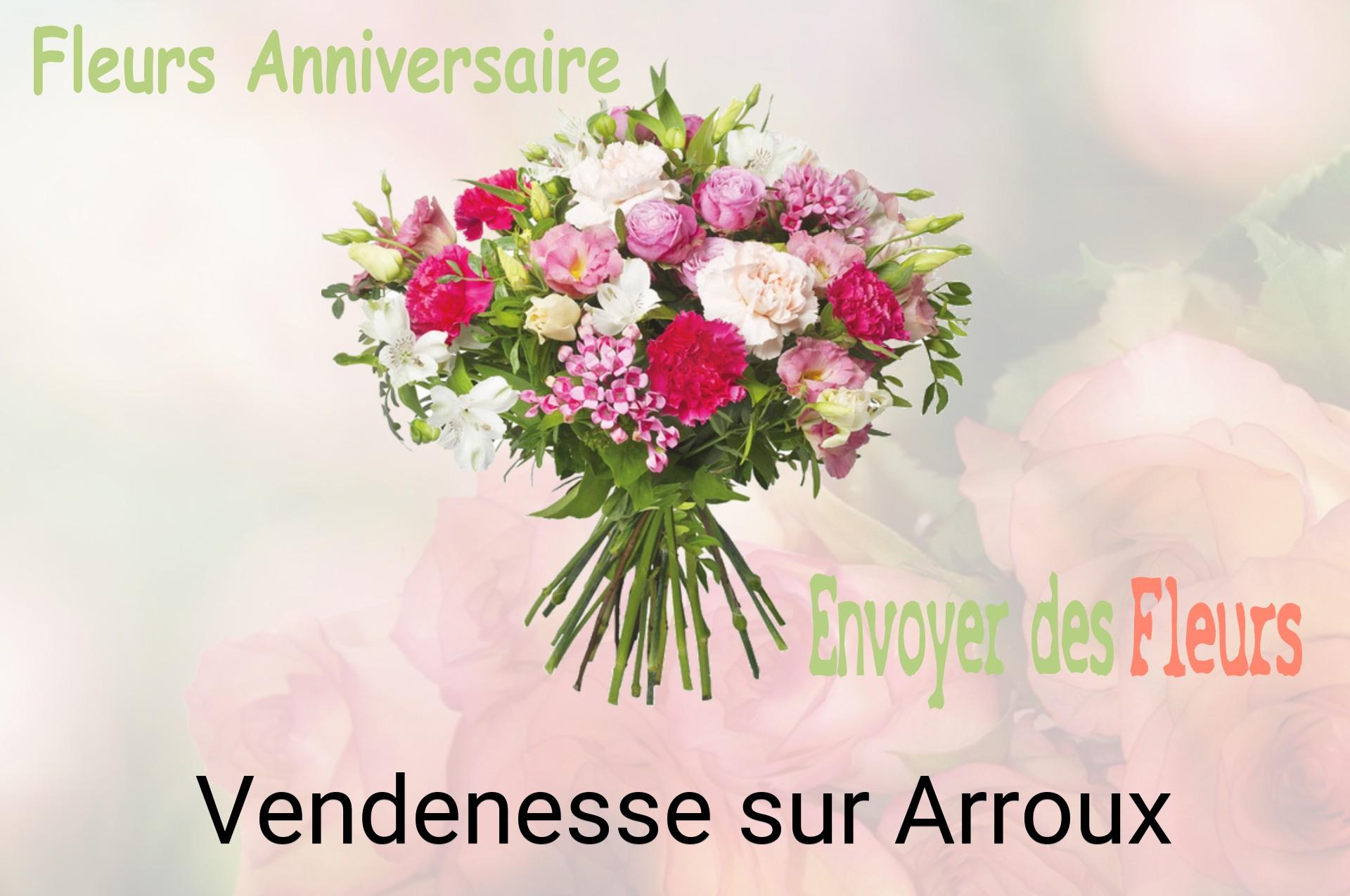 Bouquet de fleurs d’anniversaire livré à Vendenesse-sur-Arroux