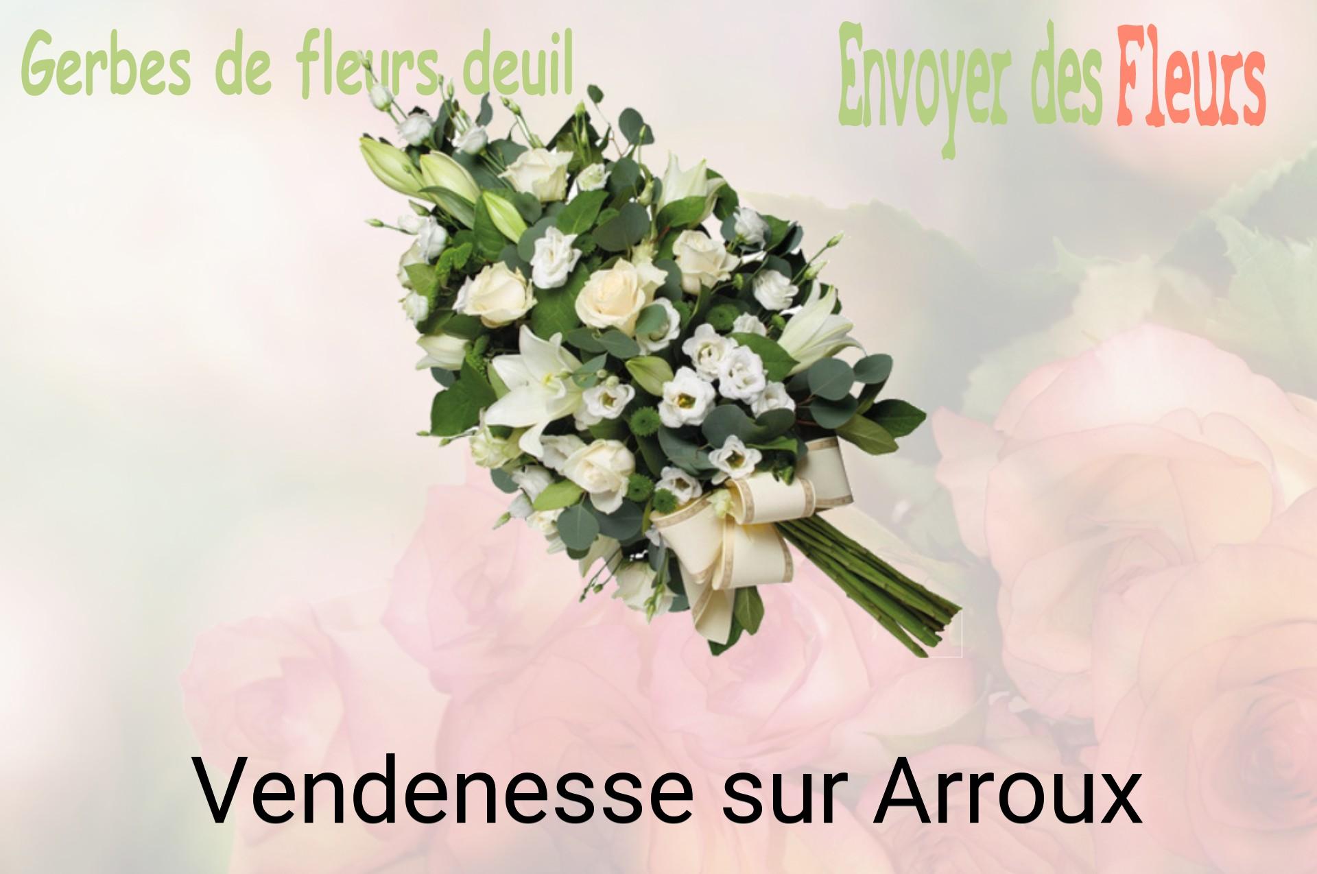 Gerbe de fleurs de deuil livrée à Vendenesse-sur-Arroux